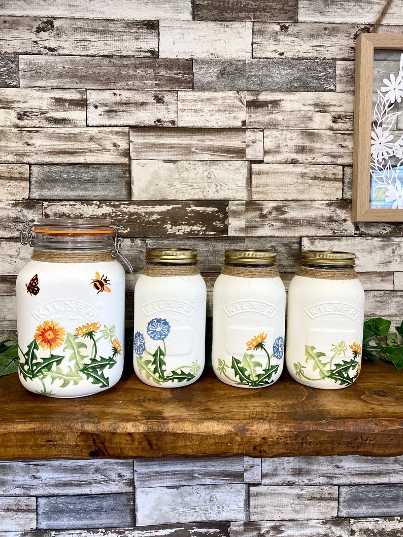 Emma Bridgewater Inspired Tea Coffee Sugar Canister Etsy Australia