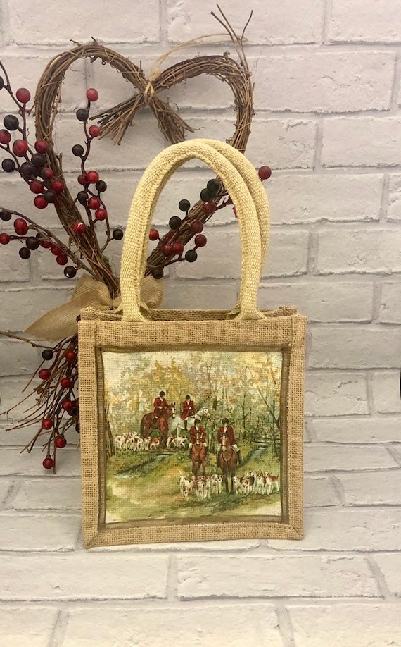 British Countryside Mini Shopping Bag