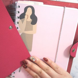 A5 Digital Download  ( PLANNER DASHBOARD)  Corporate Girl
