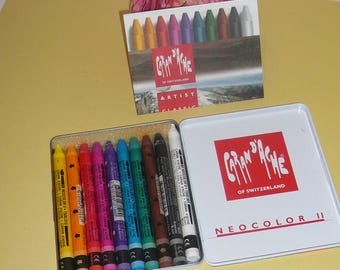 Artists Crayons Caran'dache Watersoluble Artist Drawing Supplies Paint Sticks