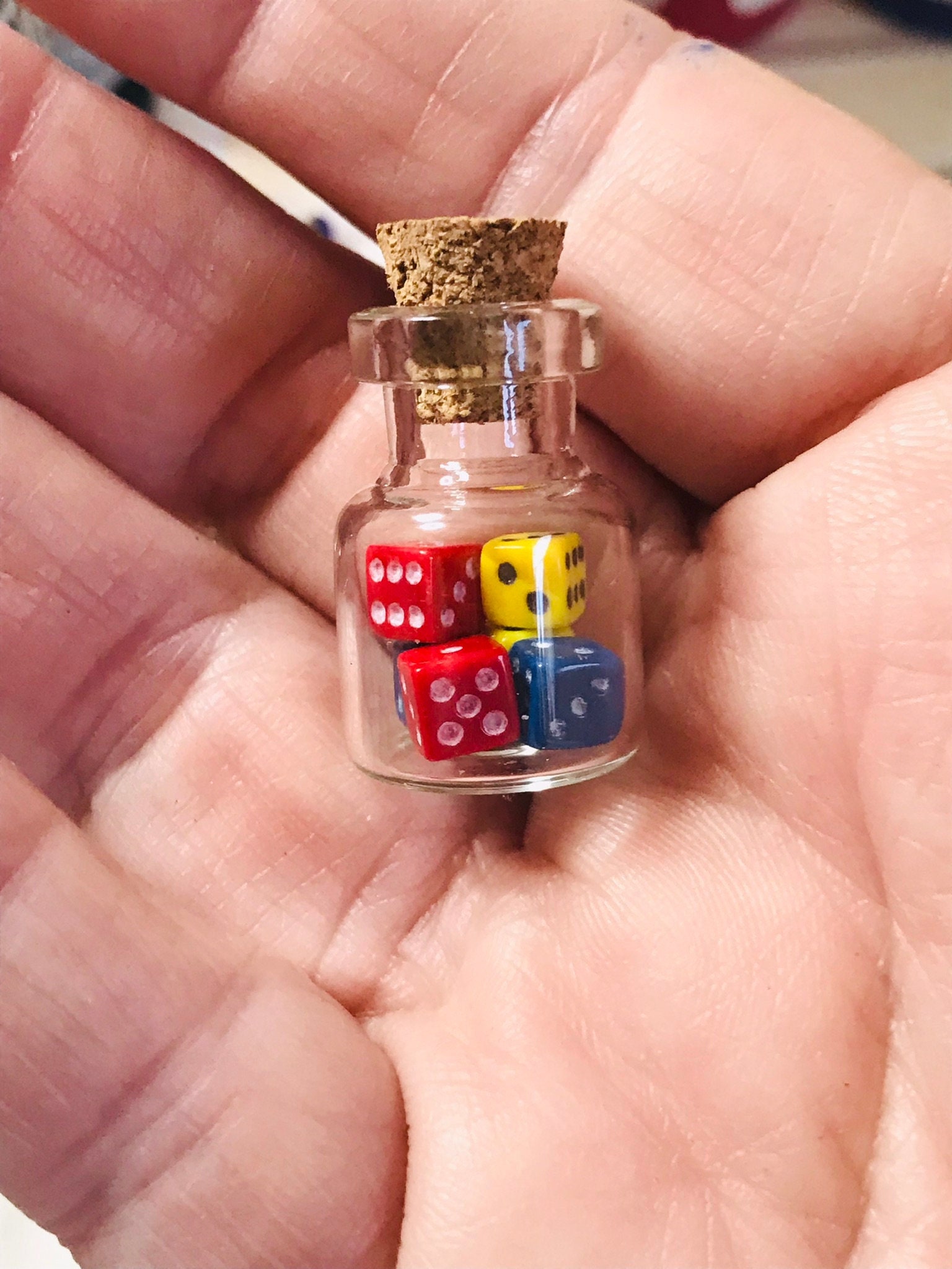 Tiny dice necklace,vintage dice,dice jewelry,casino,roll the dice,Lady  Luck,lucky dice