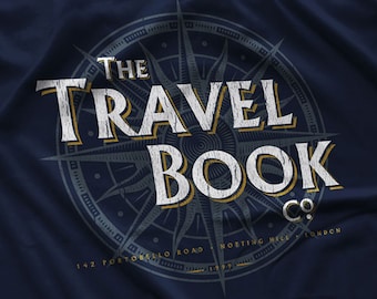 The Travel Book Co T-Shirt: Notting Hill Film Fan Art, 90s Movie Shirt S-5XL