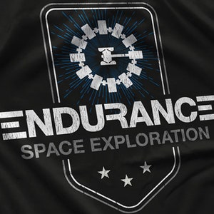 Endurance T-Shirt: Interstellar Movie Fan Art Shirt S-5XL