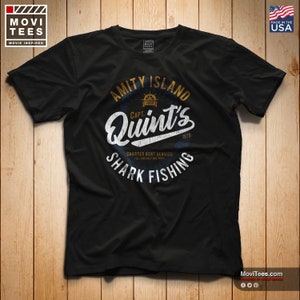 Quint's Shark Fishing T-Shirt image 2