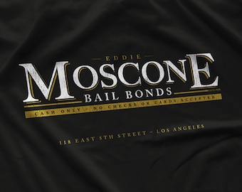 Moscone Bail Bonds T-Shirt: Film Fan Art 80s Movie Shirt S-5XL