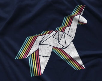 Origami Unicorn T-Shirt