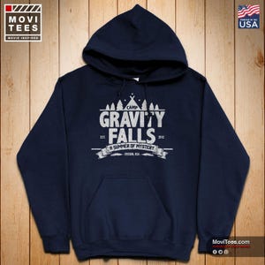Camp Gravity Falls hoodie - Hooded Top