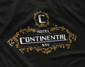 Hotel Continental 100% Cotton T-Shirt: Movie Fan Art Shirt S-5XL