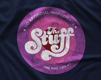 The Stuff T-shirt: cult fanart shirt S-5XL retro jaren 80 horrorfilm graphic T-shirt