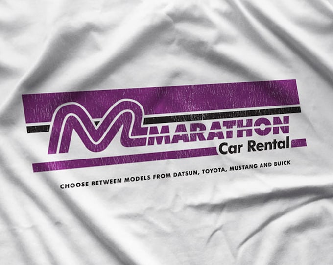 Marathon Car Rental Tshirt Etsy
