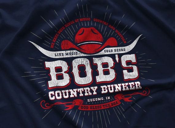 forseelser Agent Tutor Bobs Country Bunker T-shirt - Etsy