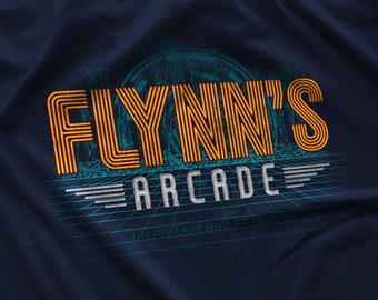 Flynn’s Arcade 100% Cotton T-Shirt: Movie Fan Art Shirt S-5XL