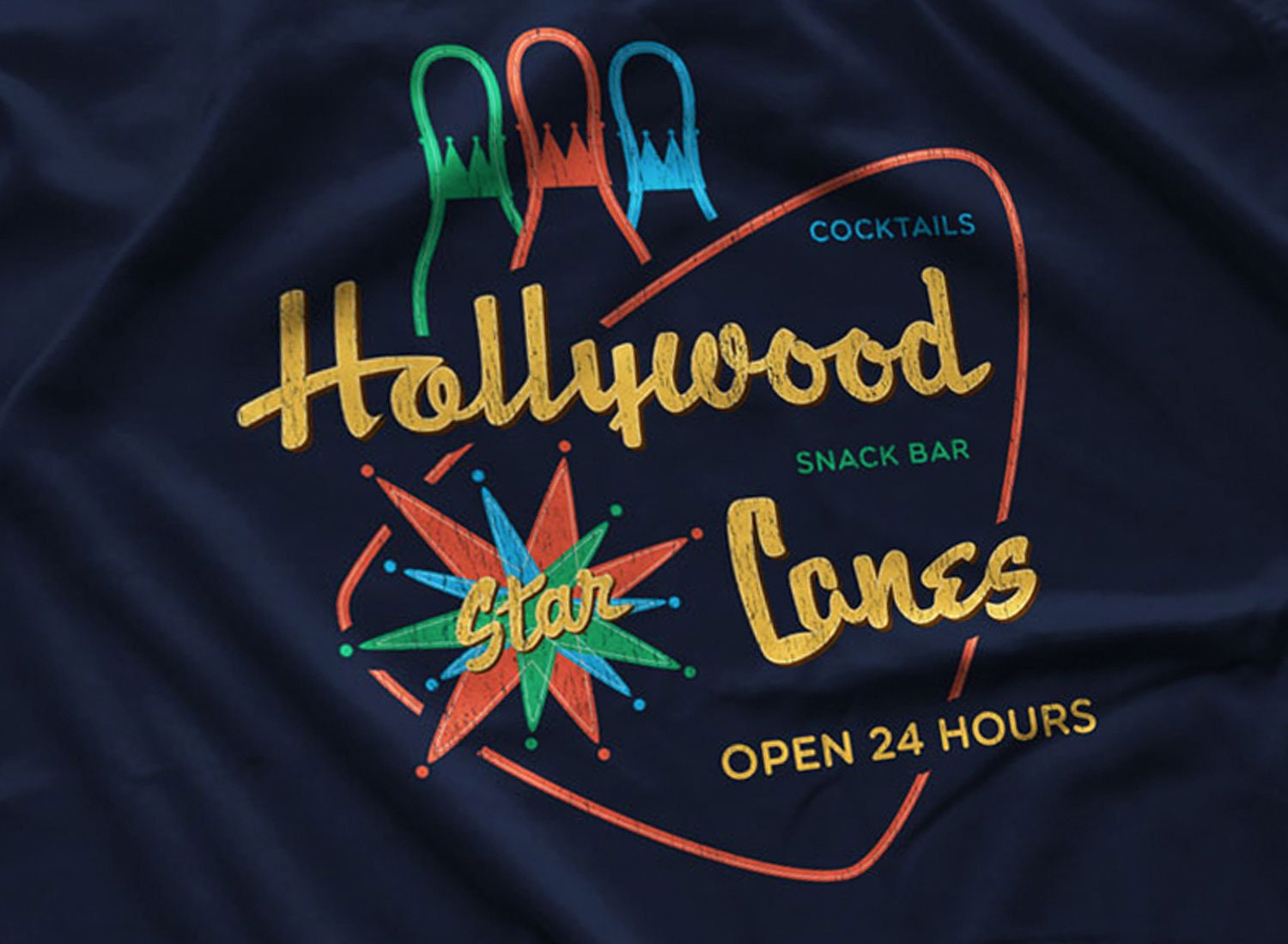 Camiseta de Hollywood Star Lanes