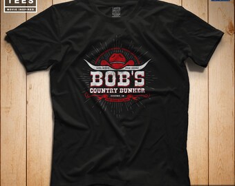 Bob's Country Bunker T-shirt: Blues Brothers Movie Fan Art Shirt S