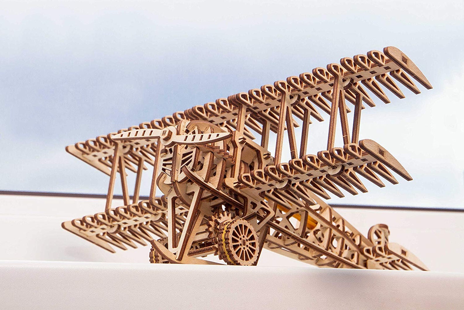 Wood Trick 3D Wooden Puzzle PLANE Mechanical Model Assembly Etsy
