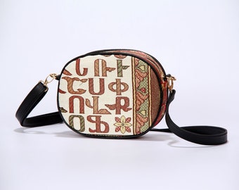 Armenian Handmade Bag - Armenian Alphabet - Letters – Armenian Ornaments