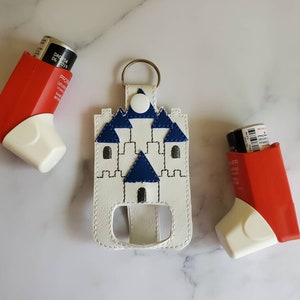 Asthma Inhaler Holder Keychain For Kids, Inhaler Keychain, Custom Inhaler, Birthday Gift for Him, Personalized Gift For Children, Practical