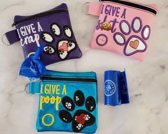 Dog Poop Bag Holder,  Poop Bag Dispenser, Dog Lover Gift, Dog Owner Gift, Custom Dog Gifts, Dog Waste Bag Holder, Dog Poop Bags