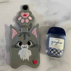 Mainecoon Cat, Hand SanitizerHolder, Hand SanitizerCase, Sanitizers Holders Custom, Hand Sanitize Holder, Gift for Cat Owner