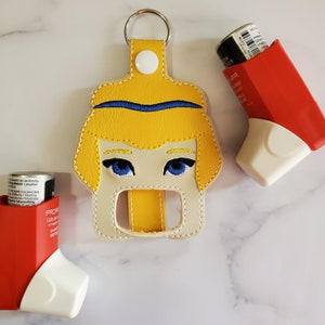 Asthma Inhaler Holder Keychain For Kids, Inhaler Keychain, Custom Inhaler, Birthday Gift For Him, Personalized Gift For Children, Practical