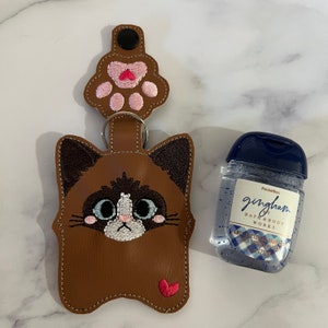 Ragdoll Cat Gift, Hand SanitizerHolder, Hand SanitizerCase, Sanitizers Holders Custom, Hand Sanitize Holder, Gift for Cat Owner