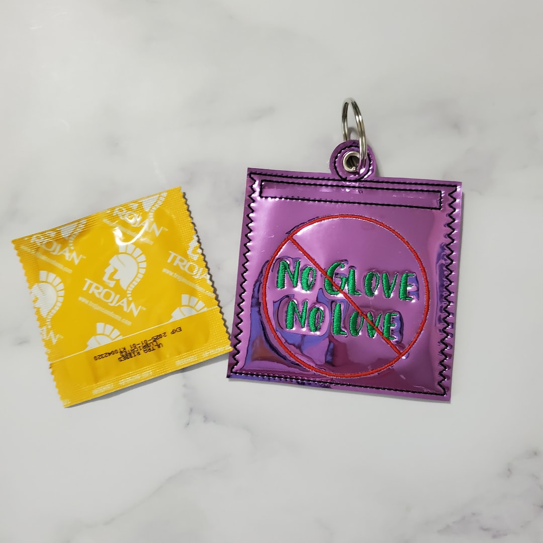 Condoms Case, No Glove No Love, Condoms Funny, Birth Control
