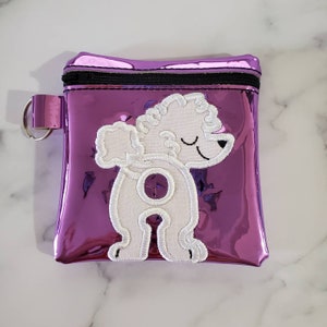 Dog Poop Bag Holder, Poodle Gift, Poop Bag Dispenser, Dog Lover Gift, Dog Owner Gift, Custom Dog Gifts, Dog Waste Bag Holder