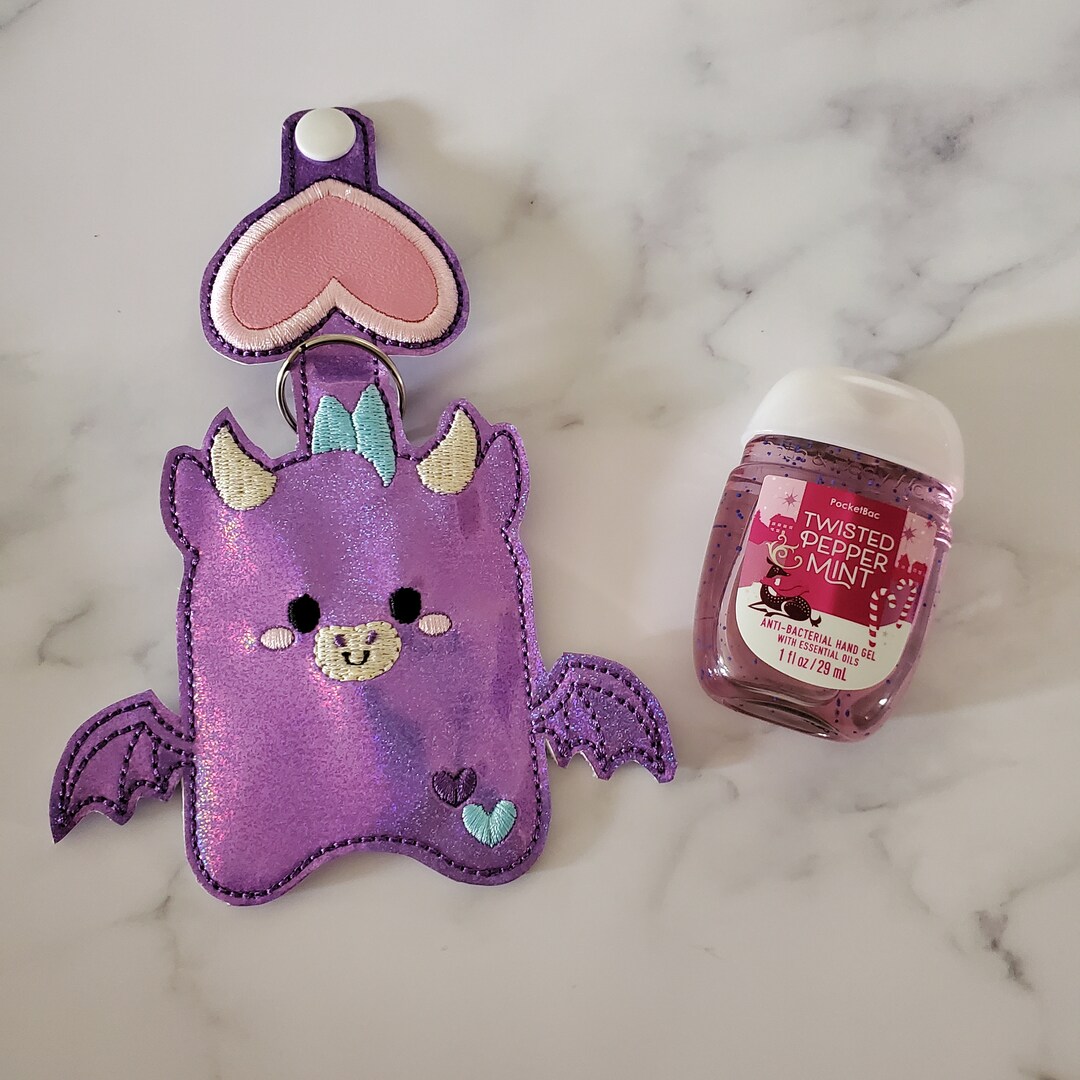 Dragon Keychain, Hand Sanitizerholder, Hand Sanitizercase, Sanitizers Holders Custom, Hand