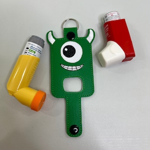 Asthma Inhaler Holder Keychain For Kids, Inhaler Keychain, Custom Inhaler, Birthday Gift For Him, Personalized Gift For Children