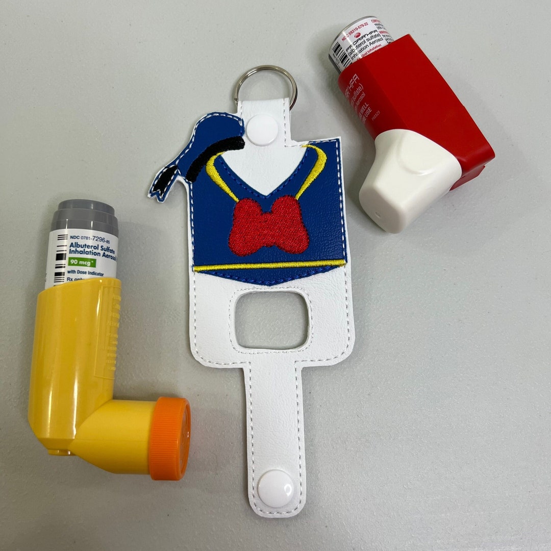 Asthma Inhaler Holder Keychain for Kids Inhaler Keychain Etsy