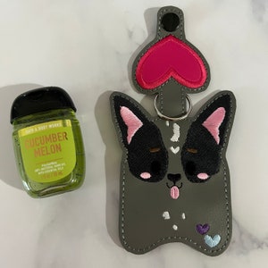 Blue Heeler Key Chain, Hand SanitizerHolder, Hand SanitizerCase, Sanitizers Holders Custom, Hand Sanitize Holder, Gift for Dog Owner