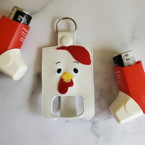 Asthma Inhaler Holder Keychain For Kids, Inhaler Keychain, Custom Inhaler, Birthday Gift For Him, Personalized Gift For Children, Practical