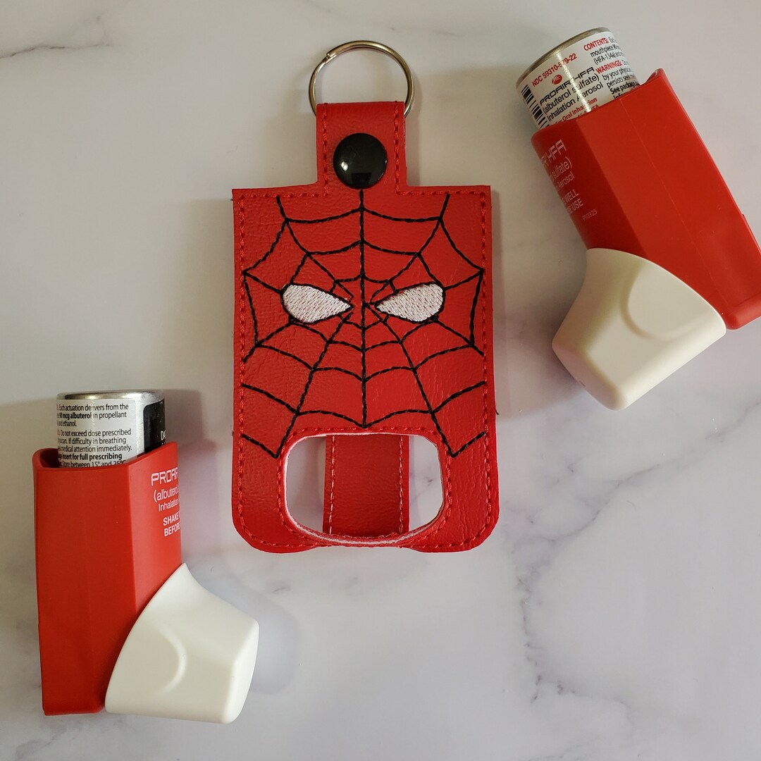Asthma Inhaler Holder Keychain for Kids, Inhaler Keychain, Custom Inhaler, Birthday Gift for Him