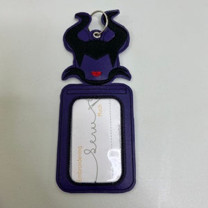 Villain Card Holder, ID Card Holder, Lanyard, Keychain, ID Badge Holder, ID Lanyard, Id Keychain Holder, Gift For College Student