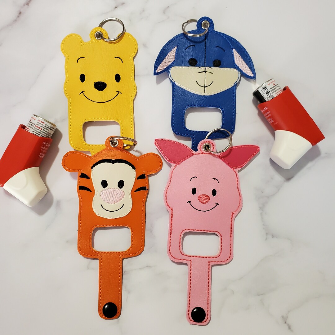 Asthma Inhaler Holder Keychain for Kids, Inhaler Keychain, Custom