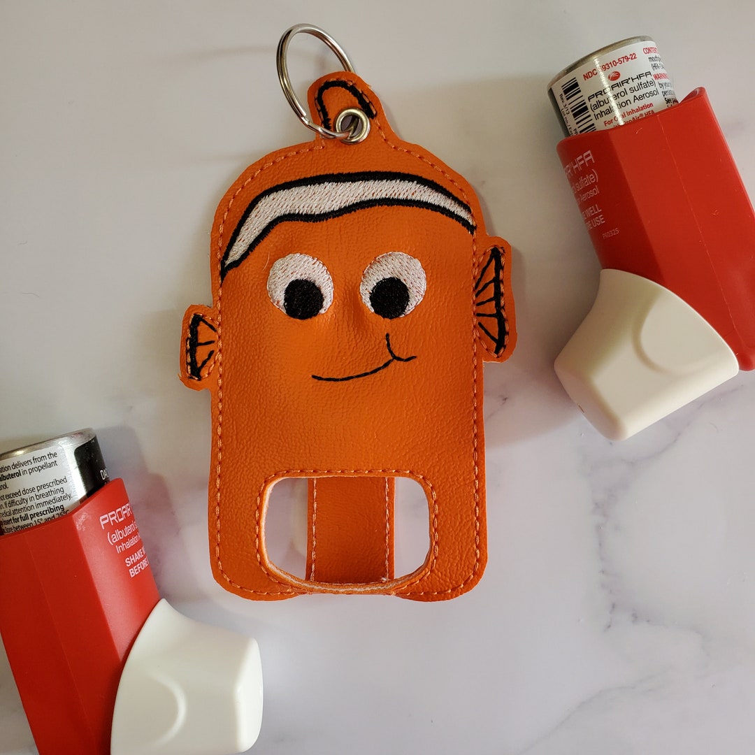Asthma Inhaler Holder Keychain for Kids, Inhaler Keychain, Custom