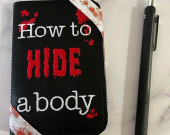 True Crime Mini Notebook Cover: Personlig fickdagbok