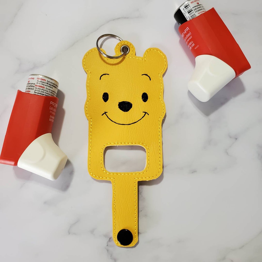 Asthma Inhaler Holder Keychain for Kids Inhaler Keychain Etsy