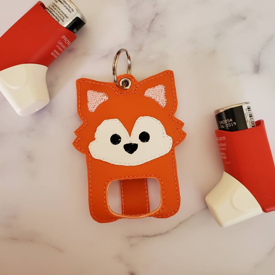 Asthma Inhaler Holder Keychain for Kids, Inhaler Keychain, Custom