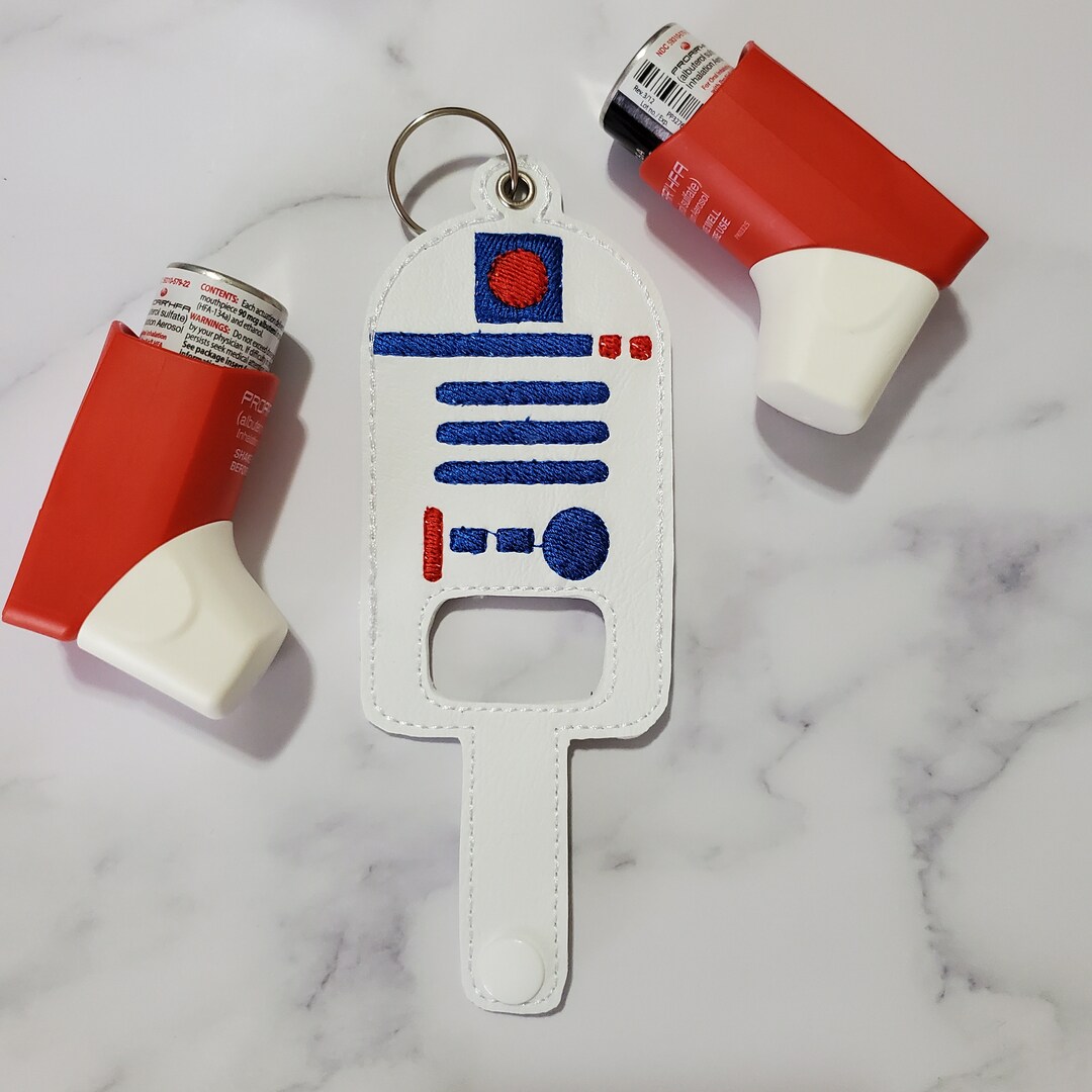 Asthma Inhaler Holder Keychain for Kids Inhaler Keychain Etsy