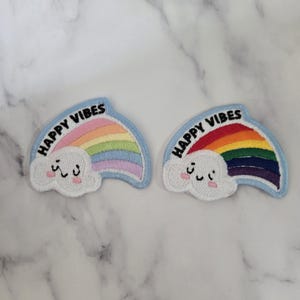Rainbow Patch, Adult Patches, Cool Iron On Patches, Iron On Patch, Embroidered Patch, Punk Patches, Snarky Patch, Funny Patch, Hat Patch