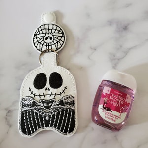 Jack Keychain, Hand SanitizerHolder, Hand SanitizerCase, Sanitizers Holders Custom, Hand Sanitize Holder, Gift for Women