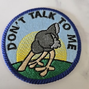 Introvert Patches, Cool Iron On Patches, Iron On Patch, Embroidered Patch, Punk Patches, Snarky Patch, Funny Patch, Hat Patch