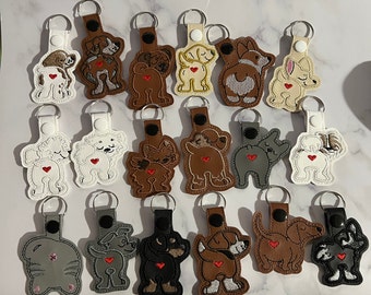 Dachshund Keychain, Weiner Dog Keychain, Dachshund Gifts, Gift For Dog Lovers, Dog Keychain, Dog Mom Keychain, Custom Dog Keychain