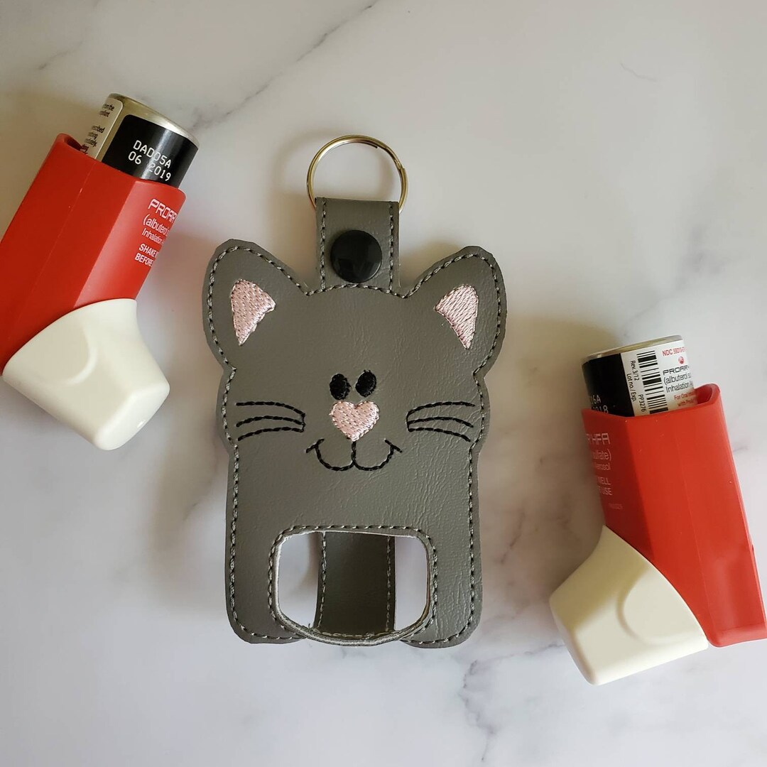 Asthma Inhaler Holder Keychain for Kids, Inhaler Keychain, Custom