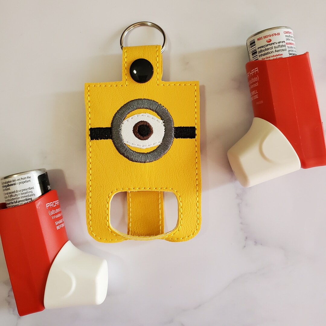 Asthma Inhaler Holder Keychain for Kids, Inhaler Keychain, Custom