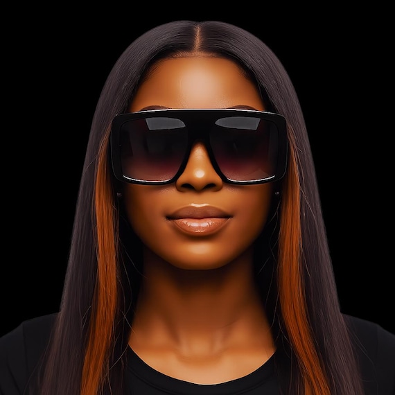 Versatile Oversized Square Sunglasses | UV400 Unisex Fashion Shades | Bold Statement Eyewear