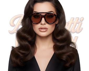 Eyebeam Oversized Aviator Sunglasses Unisex Flat Top UV Protection Shades BeePrettiCo