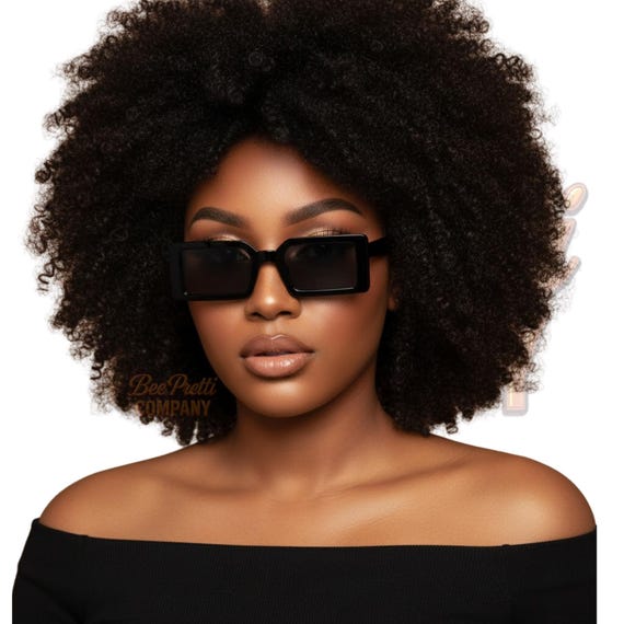 Nineteen72 Slim Square Sunglasses Unisex Retro Minimalist UV Protection Shades BeePrettiCo