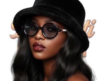 Malibu Retro Round Sunglasses with Circle Frame Timeless Unisex Eyewear for Everyday Fashion and Travel Style BeePrettiCo